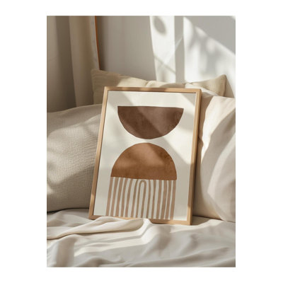 Peinture décorative encadrée