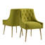 Chaise rembourrée en velours Sandstrom-1583718533