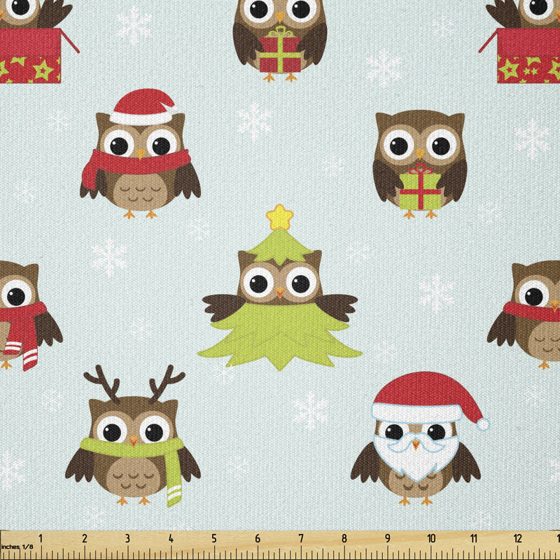 Destane Colourful Birds with Different Expressions Multi-Purpose Fabric