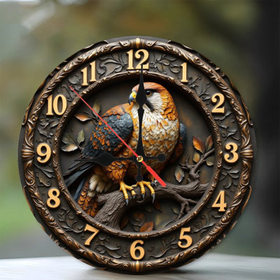 Eagle Wall Clock Design