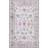 Arabella Vintage Floral Border Machine-Washable Rug-458242454-458242452