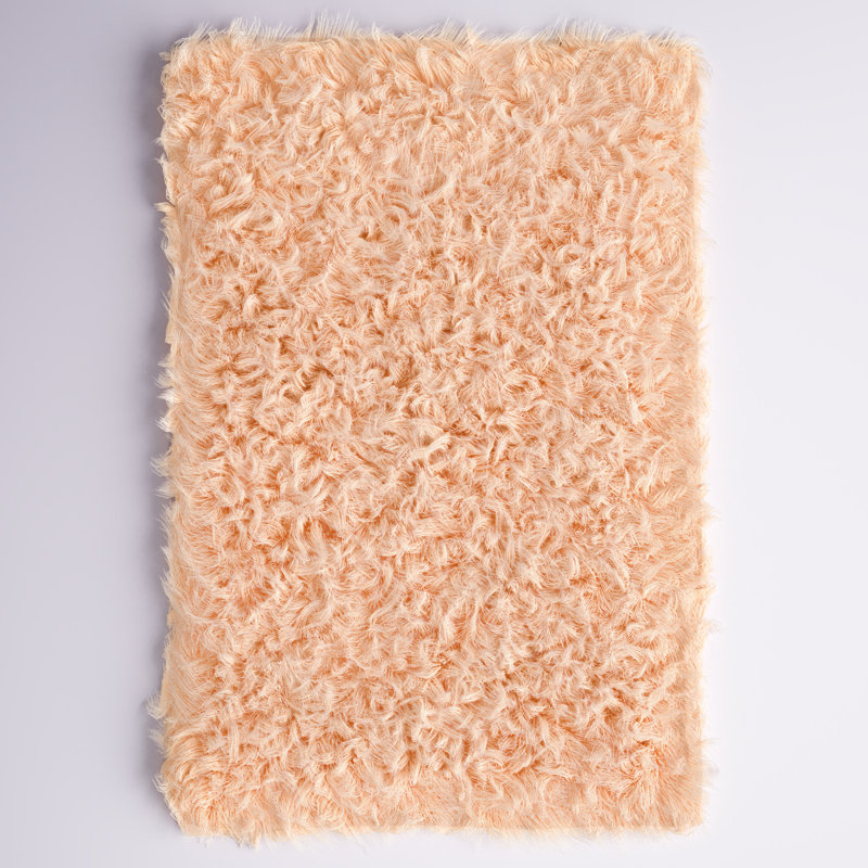 Mckenzie Dark Beige Area Rug, Rectangle 4' x 6'