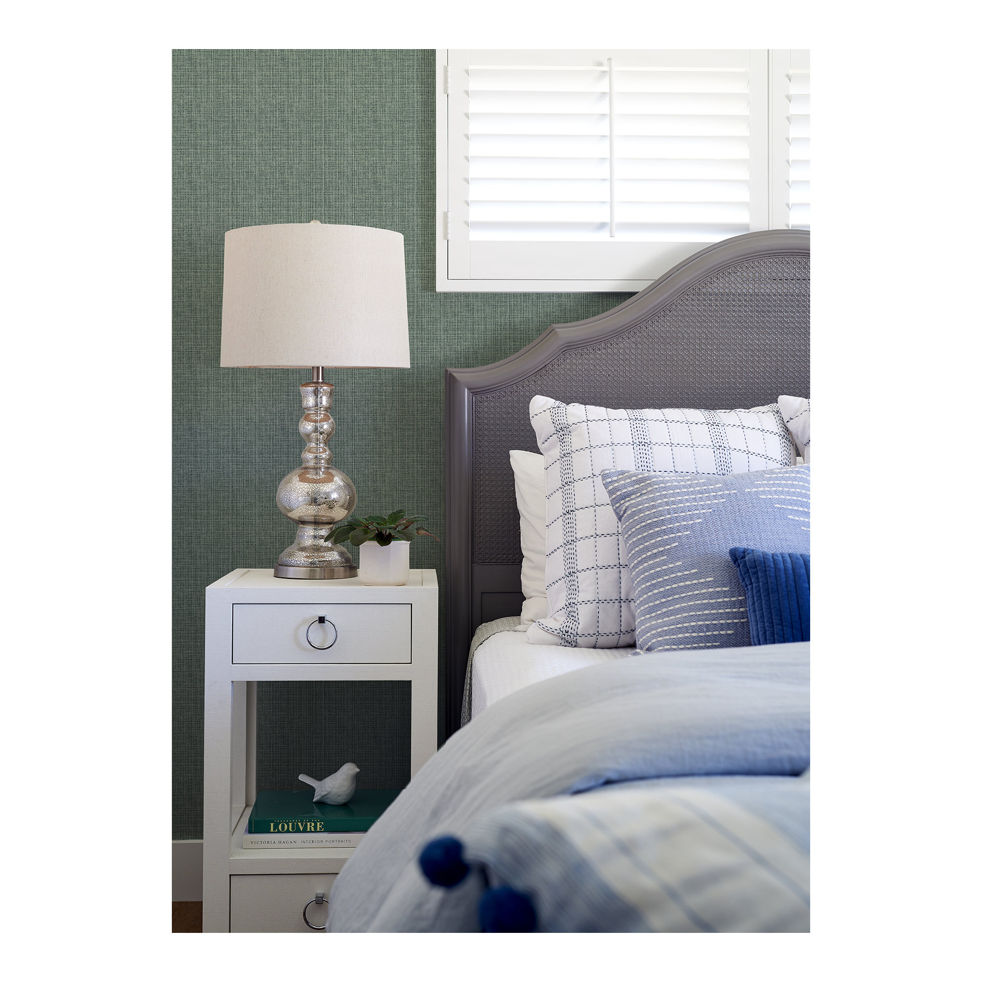 Quartney Wallpaper, Green