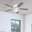 Ventilateur de plafond 42 po avec ensemble d'éclairage Alvina