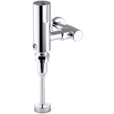 Wave Exposed Hybrid 0.125 GPF Washout Flushometer for Urinal Installation