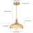  Junathean 1 - Light Pendant Light with Petal Lampshade-1279725719