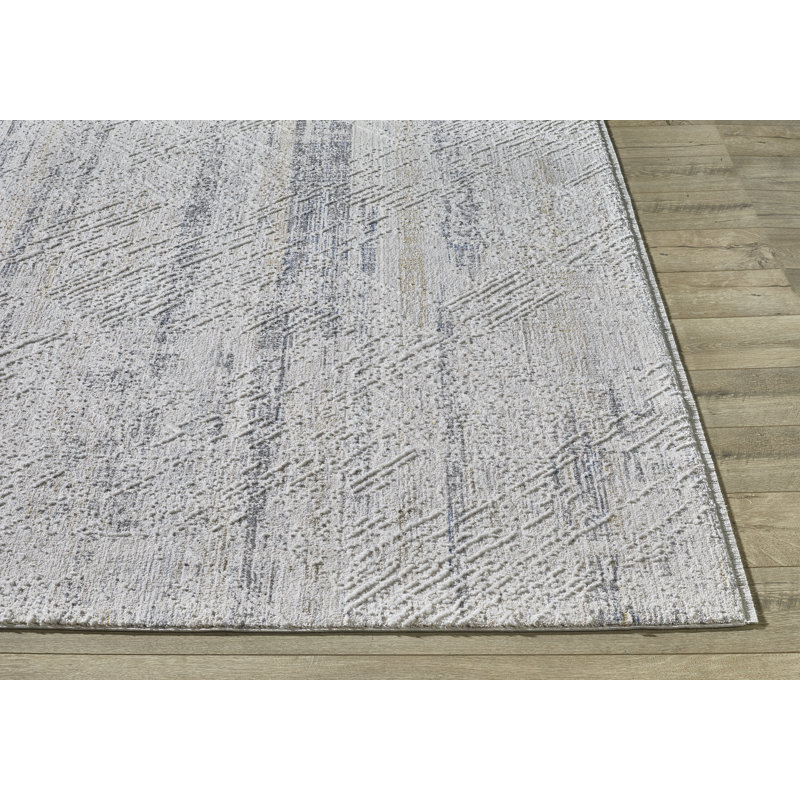 Jakorie Abstract Indoor Rug, Round 7'10" x 7'10"
