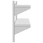 Hamida Stainless Steel Bracket Shelf-398641085