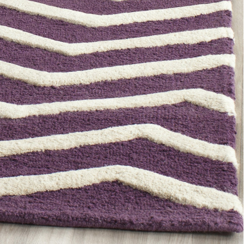 Tapis en laine touffeté à la main Sanyla, Rectangle 4 pi x 6 pi
