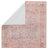 Machine Washable  Oriental Pink/Light Blue Area Rug-2069840446