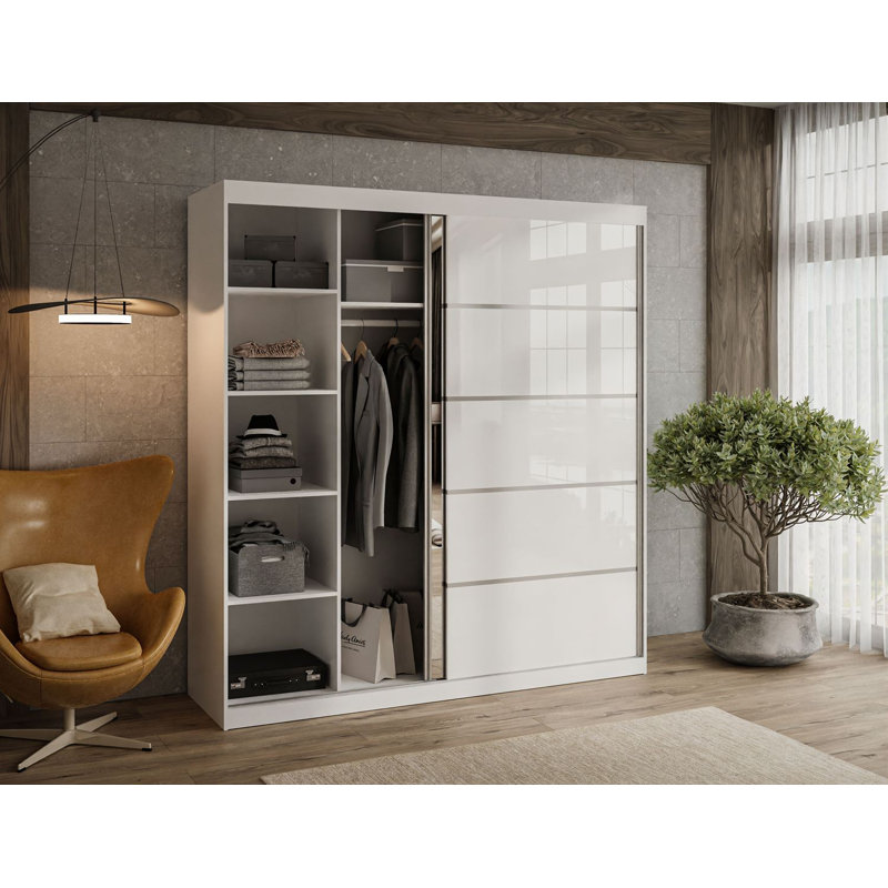 Arrollo Sliding Door Wardrobe with Mirror