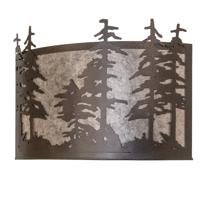 2 - Light Flush Mounted Sconce