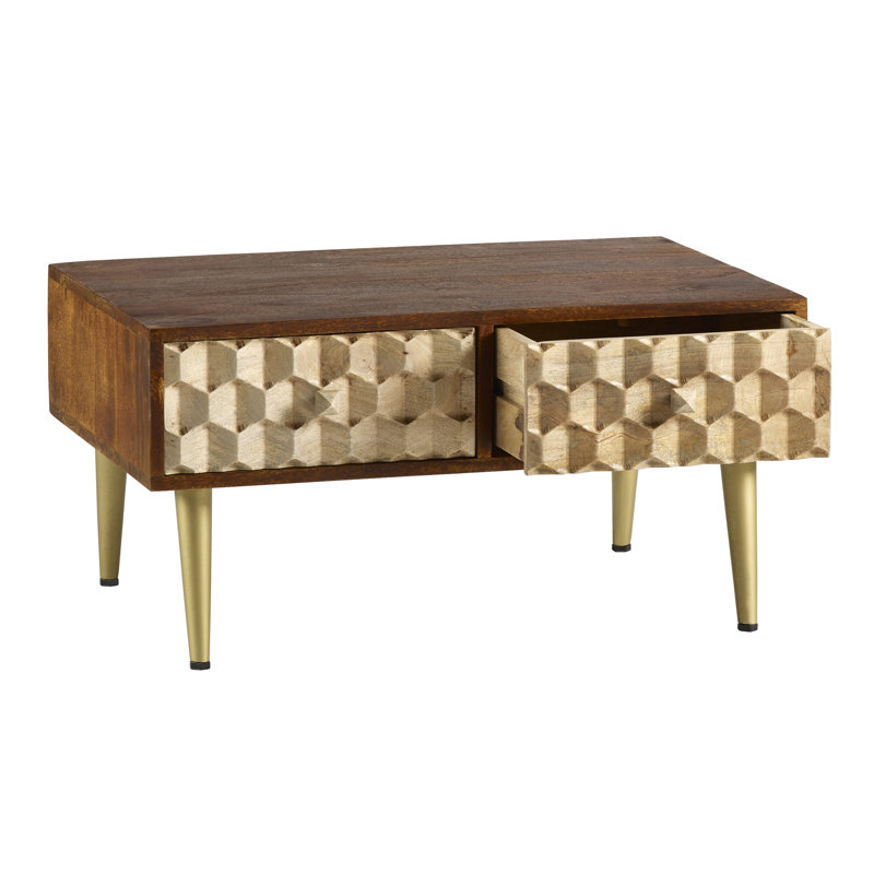 Rosemont Four Leg Coffee Table with Storage