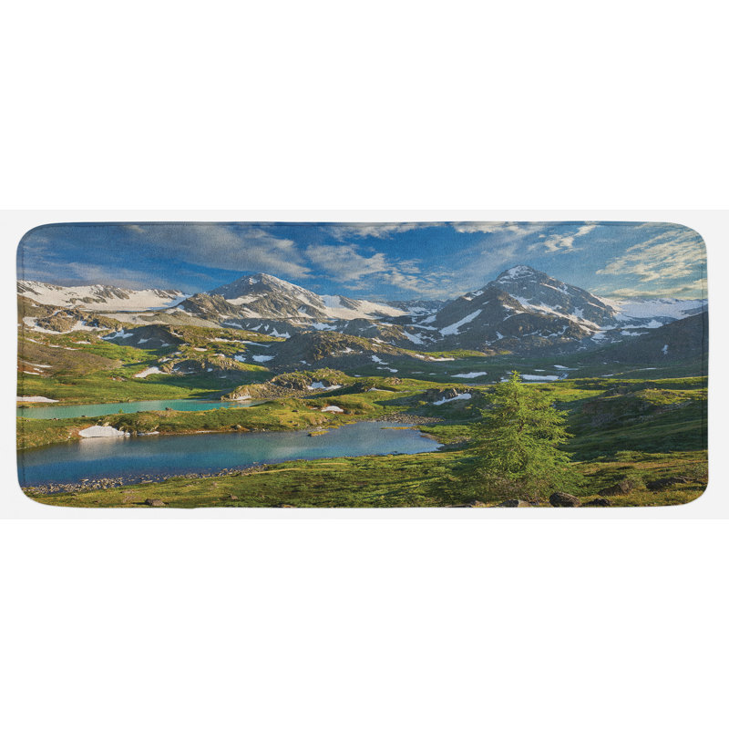 Tapis de cuisine mountain