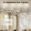 Lustre sphérique spoutnik moderne 8 lumières Glenarm-5378717