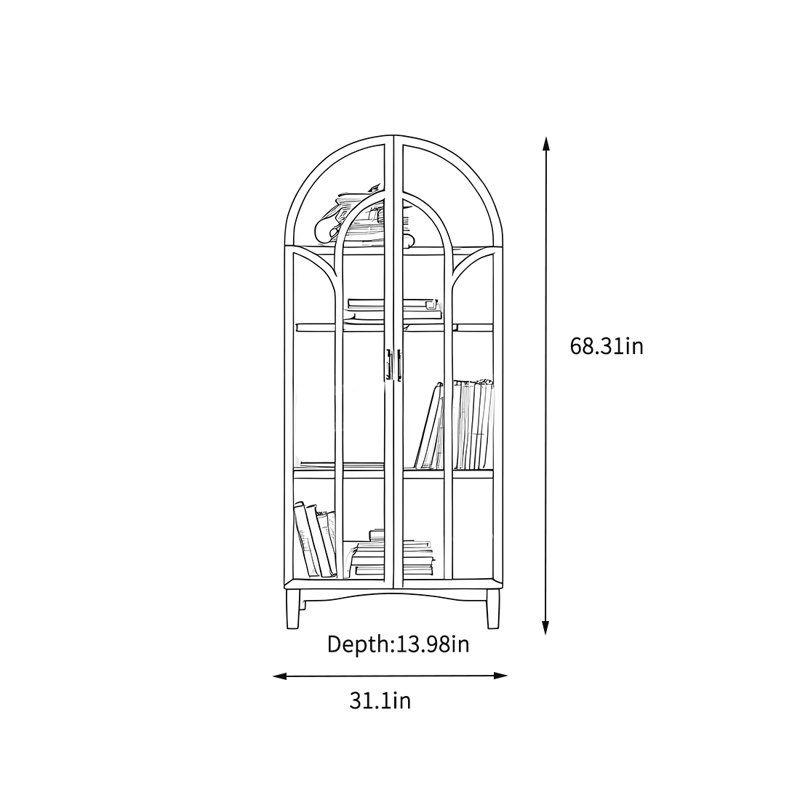 Bibliothèque à grande capacité, Brun