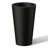 Medium Concrete Round Planter / Pot With Drainage Holes-754370476-749455578