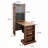 Folding Computer Desk with Storage
