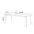 White Rectangular Sintered Stone Tabletop Dining Table-1969528194