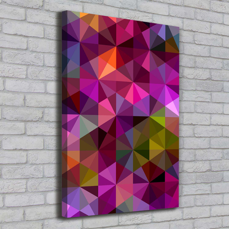 Waves Abstraction - Wrapped Canvas Print