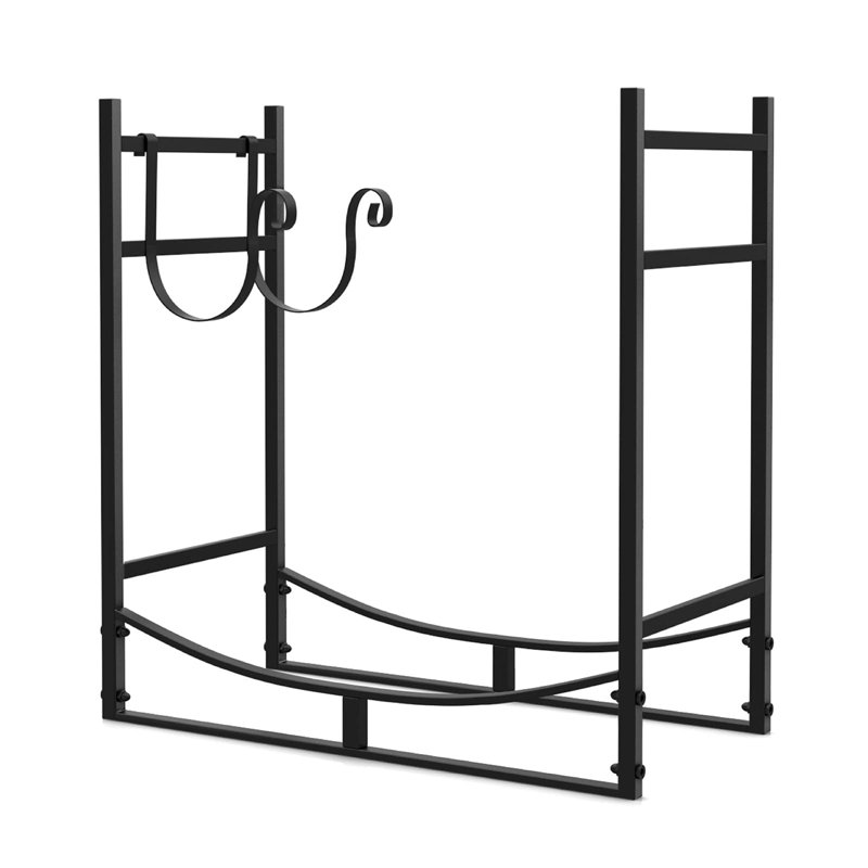 76.5cm W Metal Log Rack