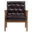 Fauteuil de chambre capitonné 29,5 po-476633111
