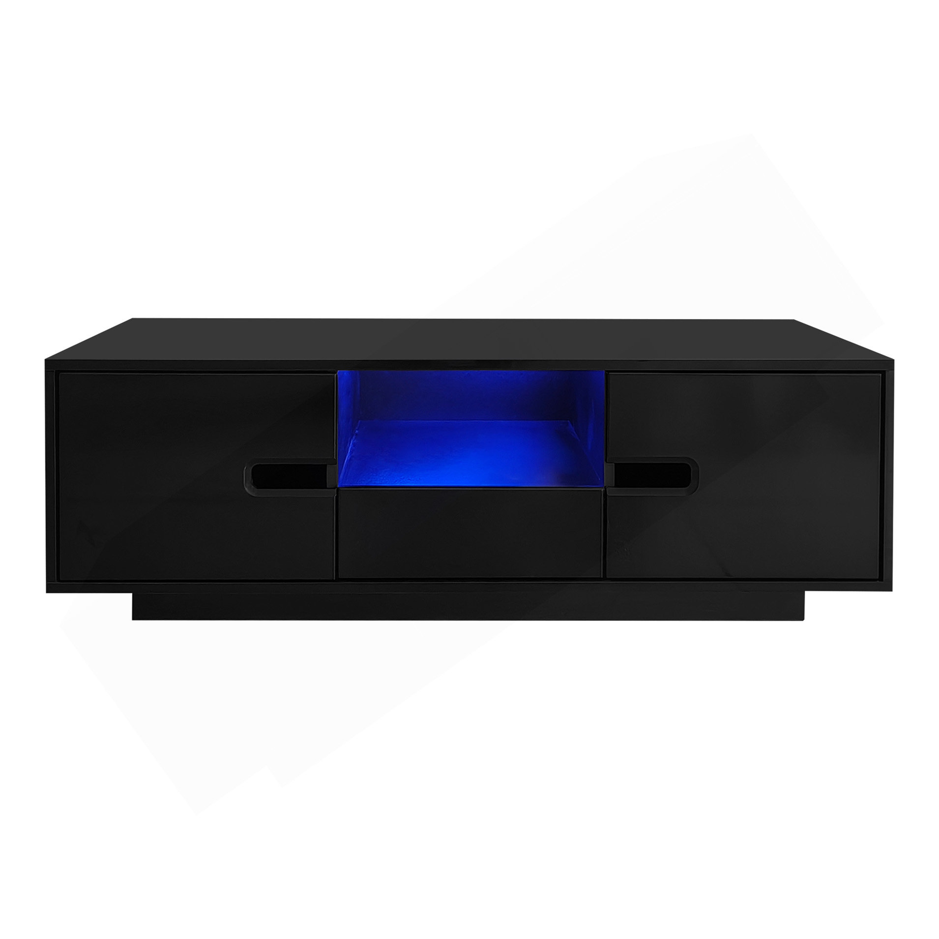 Wrought Studio Modern High Glossy Rectangle Coffee Table, Stylish ...