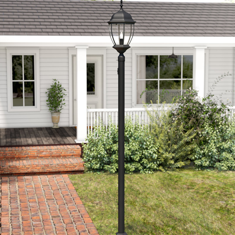 Outdoor Post, Matte Black