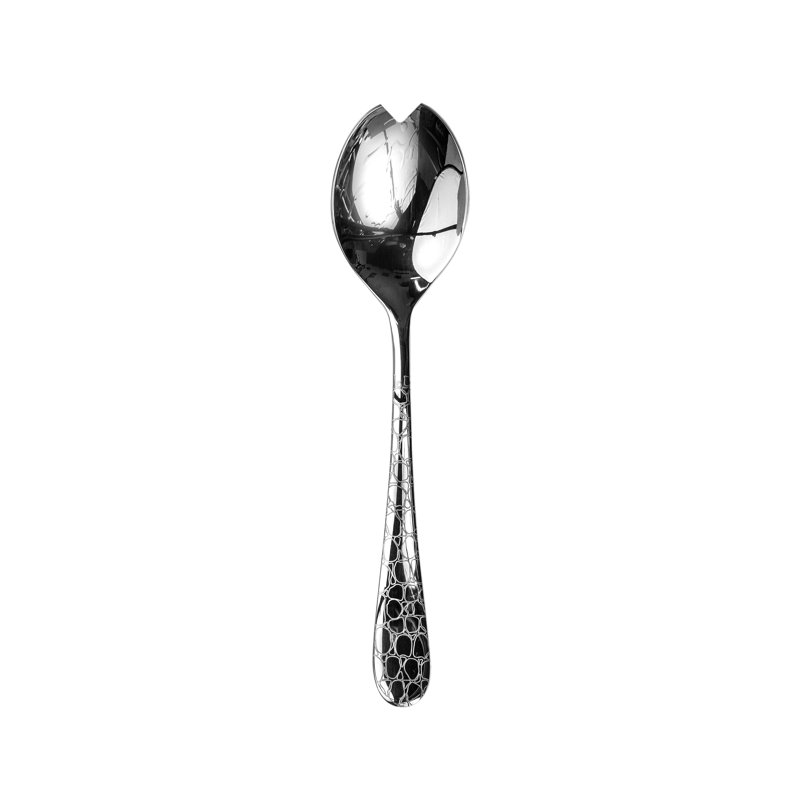 Coccodrillo Stainless Steel Serving Piece, Silver