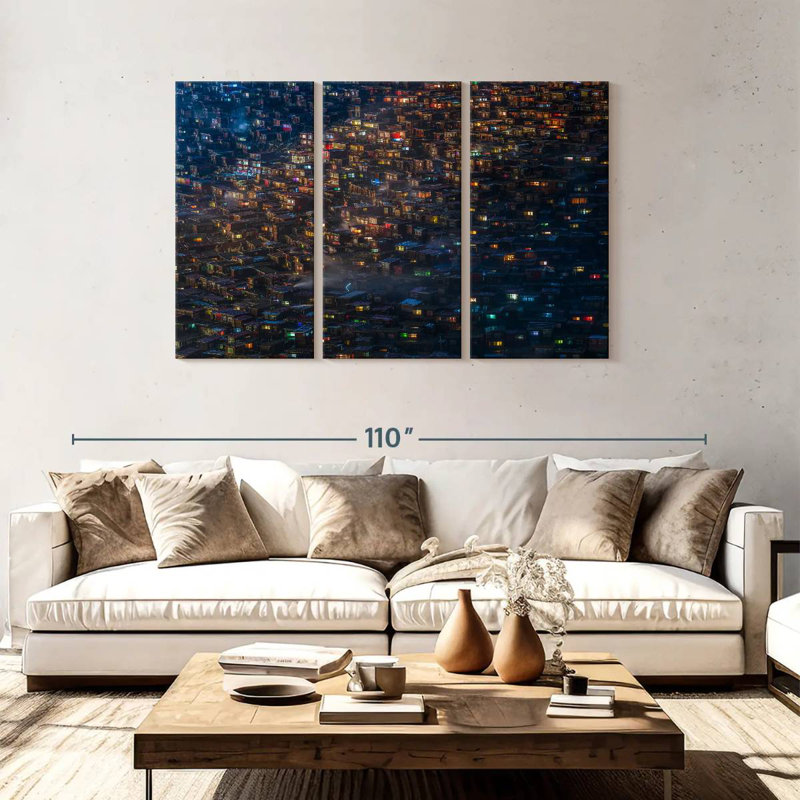 Night, 48" H x 74" W