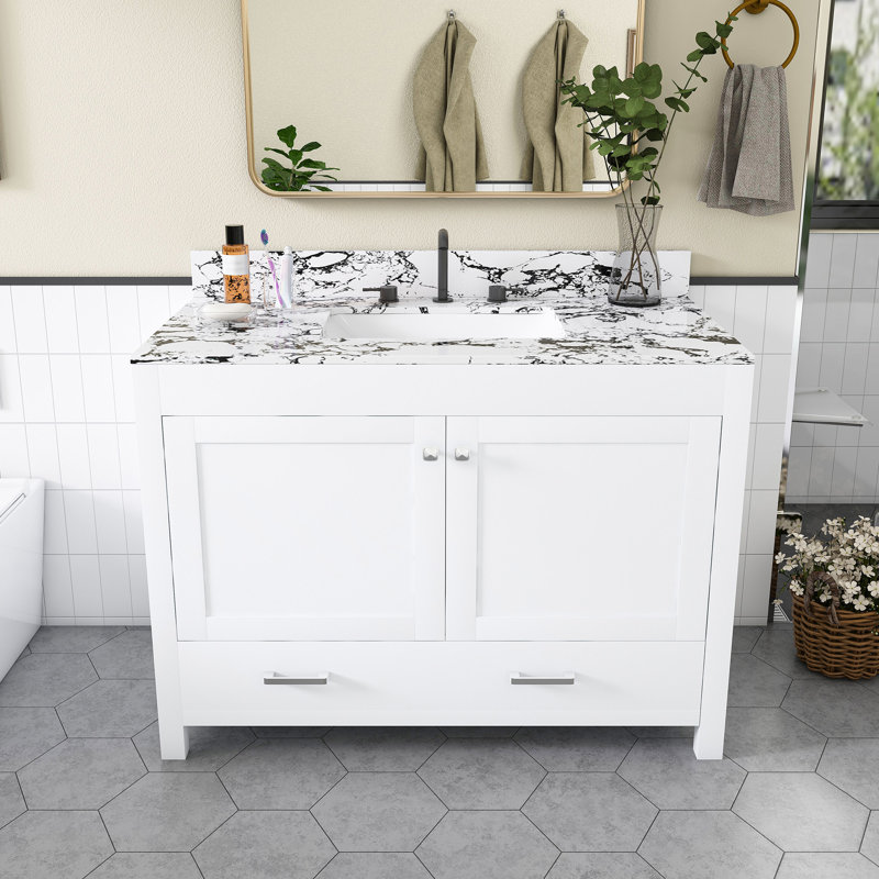 Modern 43"Bathroom Vanity