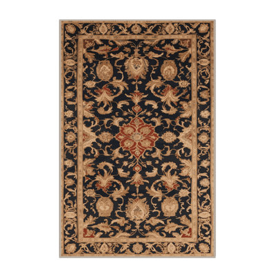 Tapis brun français lavable à la machine