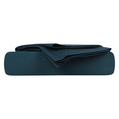Fitted Sheet Sets 100% Organic Cotton Percale Weave Sheet, 400 Thread Count GOTS Certified, Smooth & Moisture-Wicking
