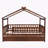 Zhayne Wooden House Bed with Trundle-1451600460-1451600451