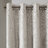 Knitted Jacquard Damask Total Blackout Grommet Top Curtain Panel(Only 1 Pc Panel)-107429876-107429879