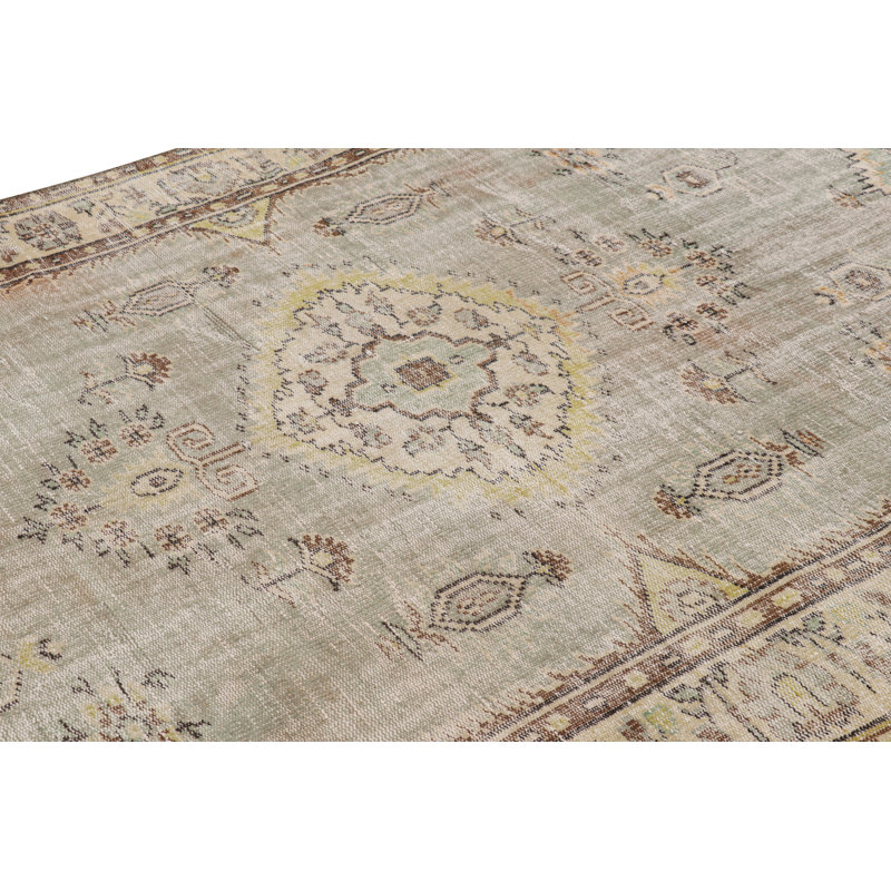 One-of-a-Kind 5'10"X9'1" Hand Knotted Area Rug