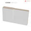 Portes coulissantes en bois givré Quadro-75674799