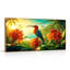 Tableau encadré sur toile représentant un oiseau tropical, 122 x 61 cm (48 x 24 pouces).-358548682