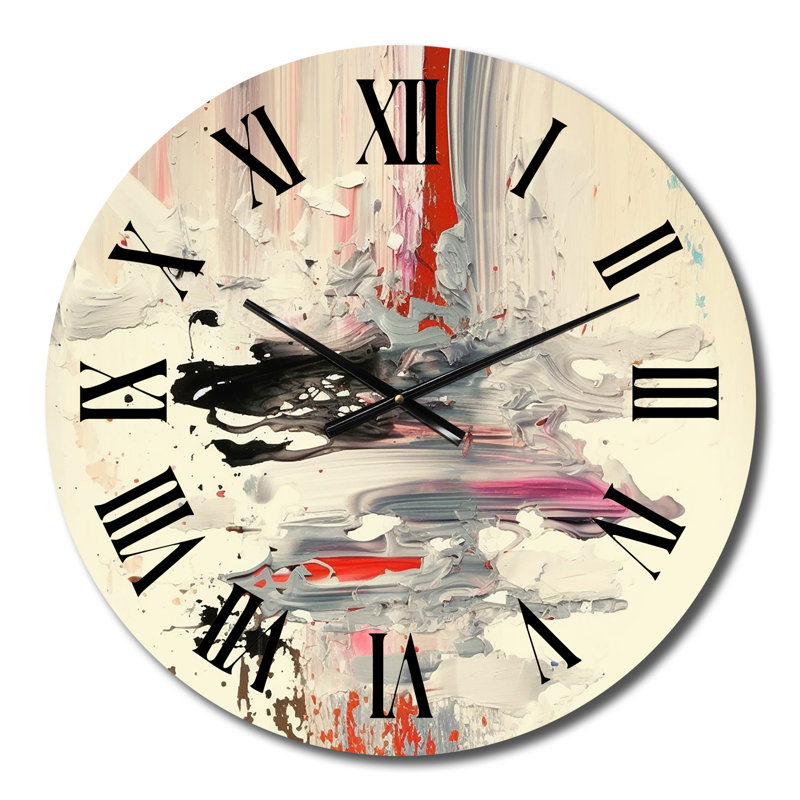 Horloge murale Dancing Alone Minimal, Moyenne