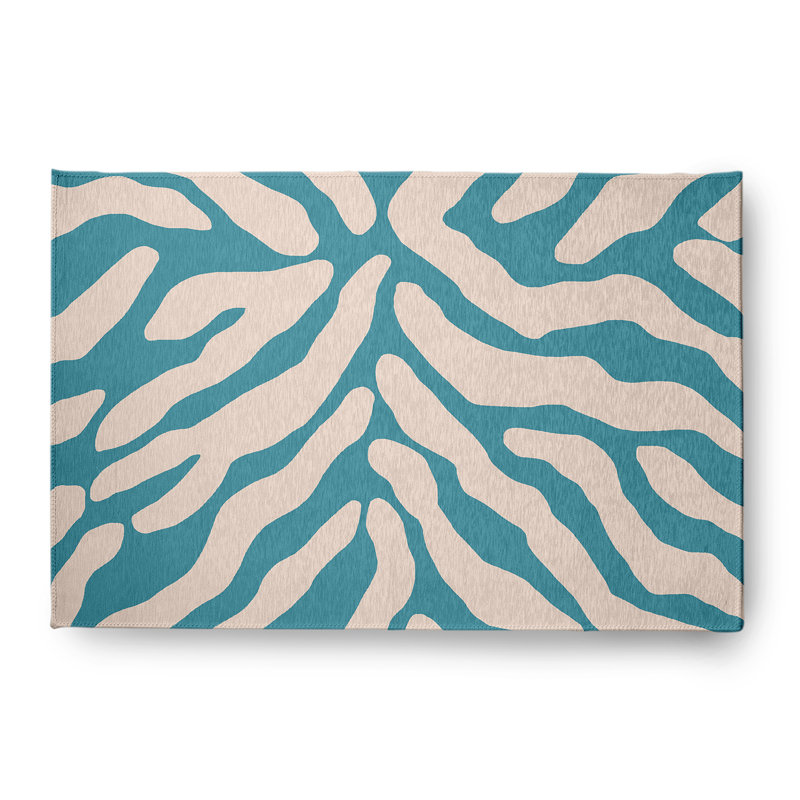 Sonie Chenille Animal Print Indoor Rug, Rectangle 4' x 6'