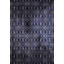 Tapis géométrique brun / blanc / noir-994233312