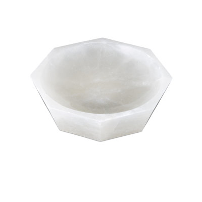 Waystone Handmade Alabaster Decorative Bowl 1