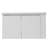 Modern 36" Bathroom Vanity with Open Shelving