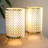 JHY DESIGN Set of 2 Battery Operated Lamp 9'' High Cordless Table Lamp