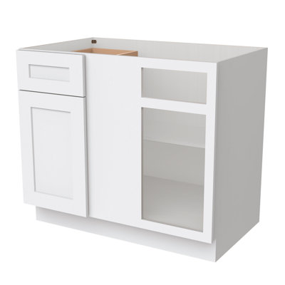 Plywood Ready To Assemble Kitchen Base Cabinets With 1 Door, 1 Drawer And 1 Adjustable Shelf
