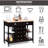 Solid Wood Top Kitchen Cart-1004172671