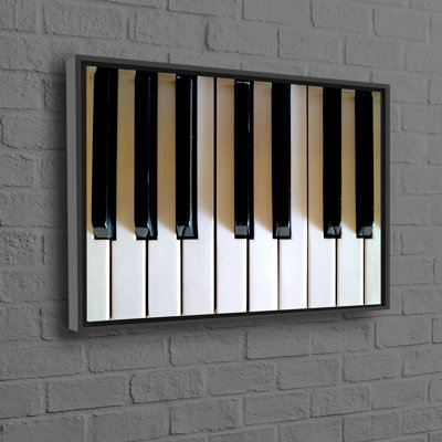 Personalized Piano Keys Canvas Wall Art Ideal for Music Lovers and Perfect Gift