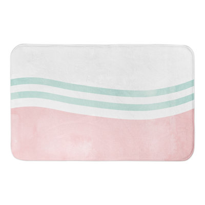 Microfiber Foam Non-Slip Bath Rug