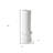 17" White Abstract Cylinder Ceramic Table Vase-259057234