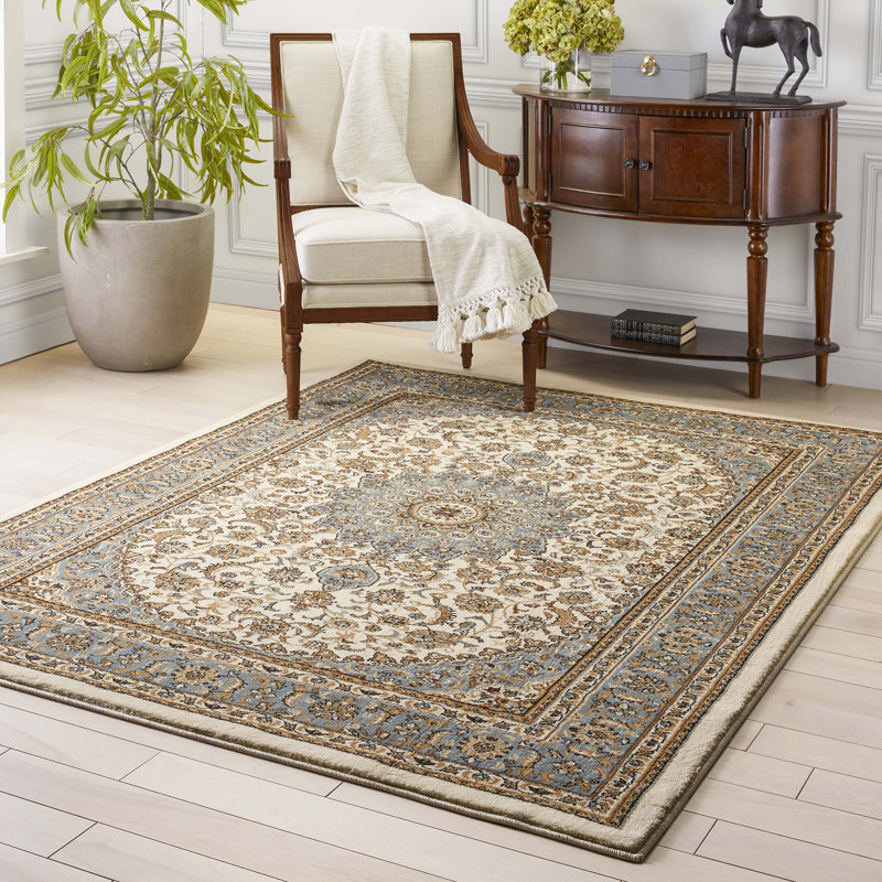 Oriental Synthetic Area Rug, Rectangle 160 x 220 cm